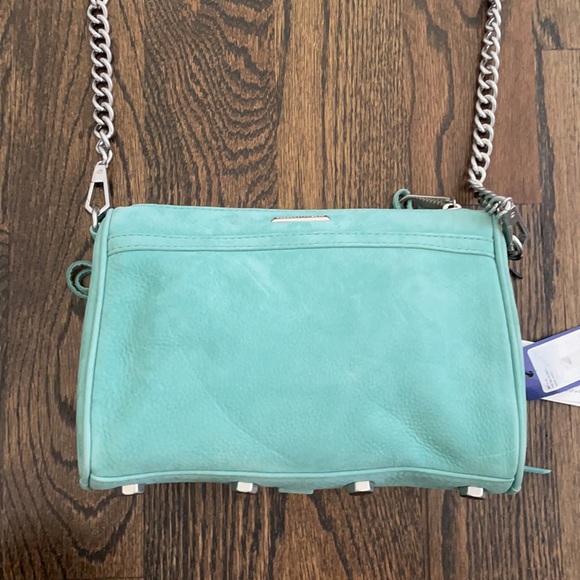 Blue Rebecca Minkoff Edie Flap Shoulder Bag - Picture 2 of 4